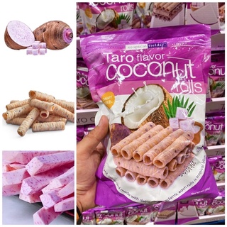 (U.S.A)Bánh Quế Dừa Tropical Fields Organic Crispy Coconut Rolls
