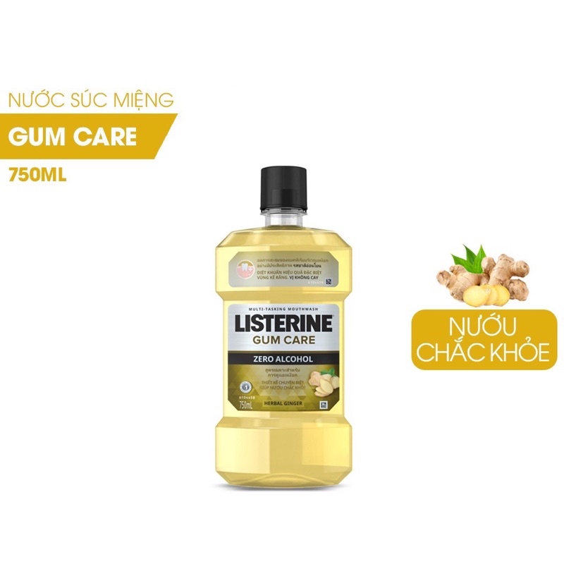 [Chính Hãng] Listerine Nước Súc Miệng Listerine 750ml