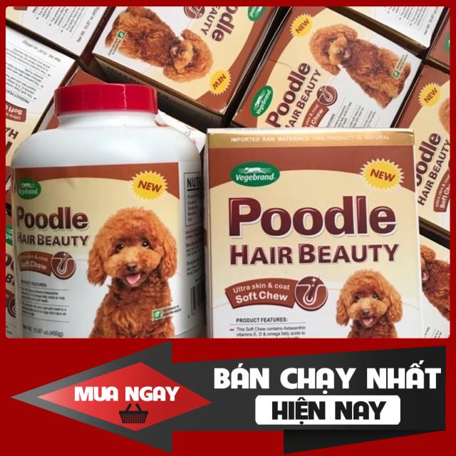 [❌GIÁ SỈ❌] Combo 5 viên Poodle Hair Beauty - Viên dưỡng mượt lông, giữ màu, phục hồi màu lông cho chó Poodle ❤️