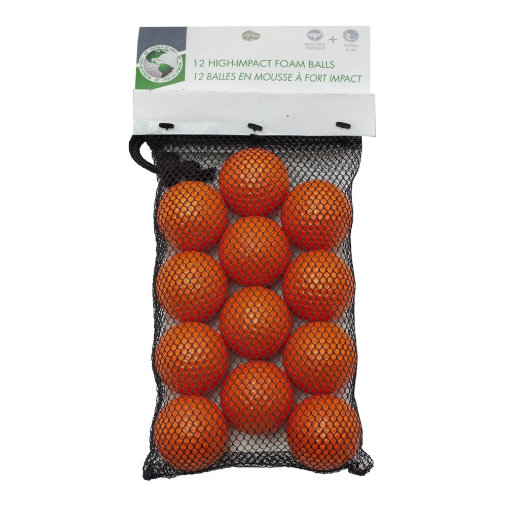 JEF High Impact Foam Practice Balls-12 màu cam Golf Model JR1318 (12 / gói)