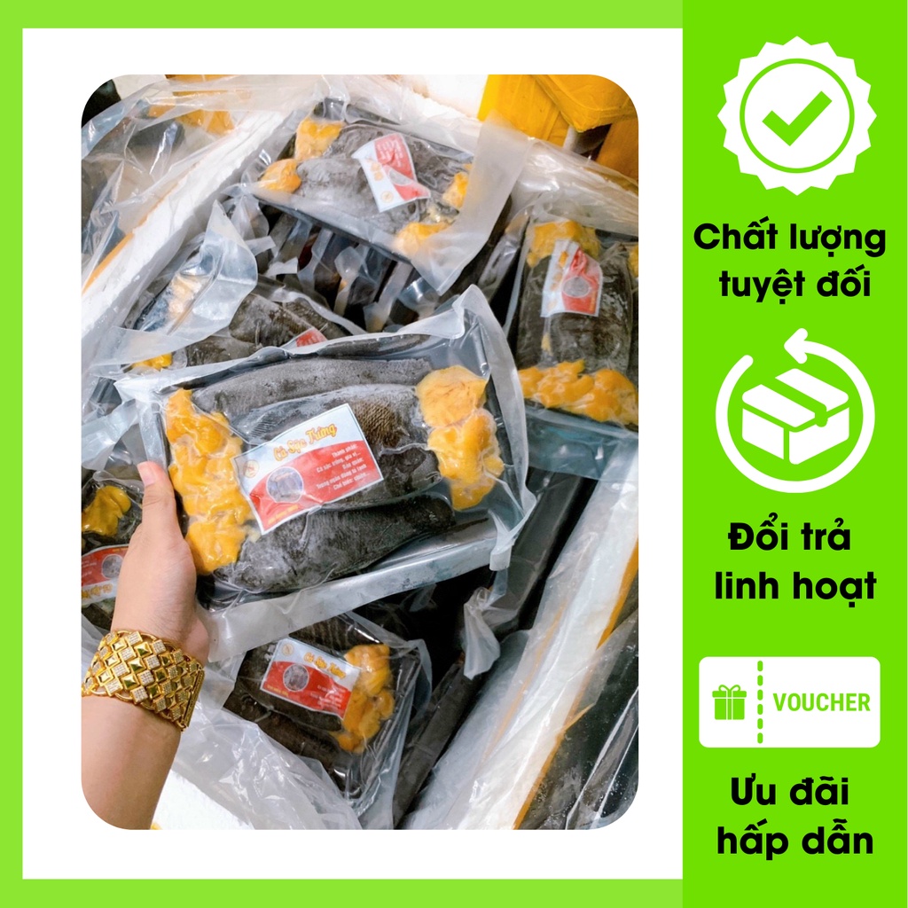[Giao hỏa tốc HCM] Cá Sặc Trứng 1 Nắng 500GR (Hàng loại 1)