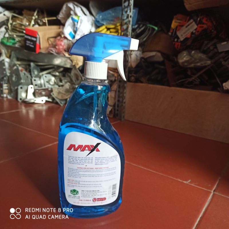 Nước lau kính Max 580ml (Bio Sunlimen)
