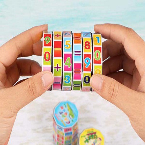 Bộ Trò Chơi Rubik Phép Tính Toán Học Cho Bé