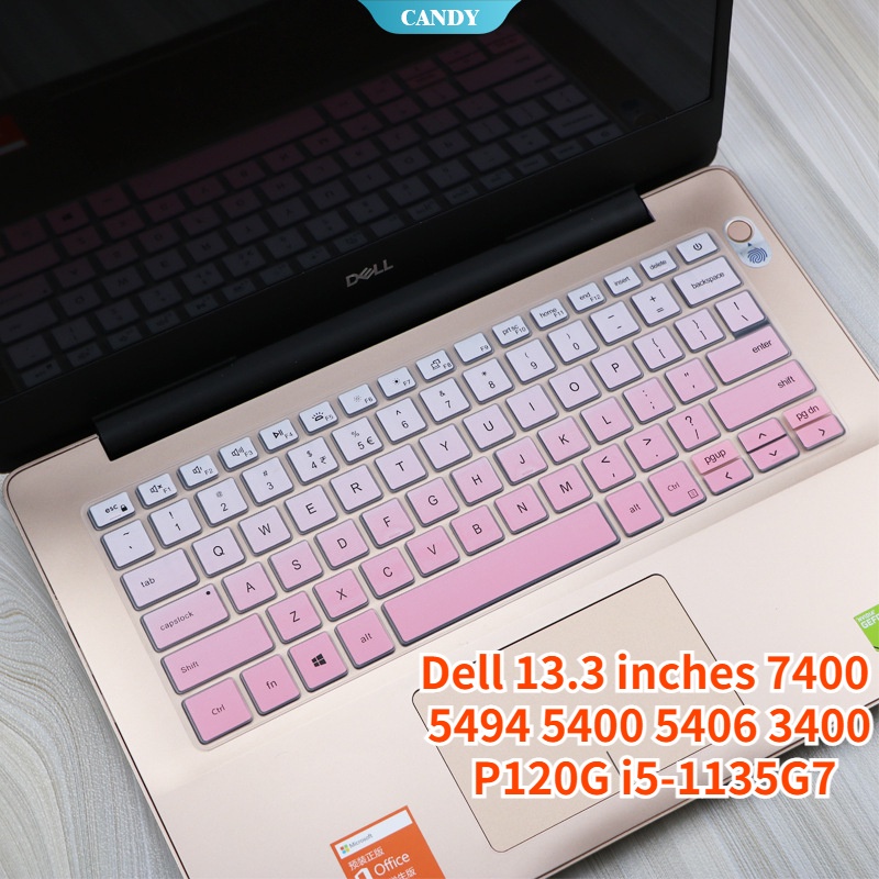 Tấm Lót Bảo Vệ Bàn Phím Máy Tính Chống Thấm Nước Cho Dell 7400 5494 5400 5406 3400 P120G i5-1135G7 13.3 "