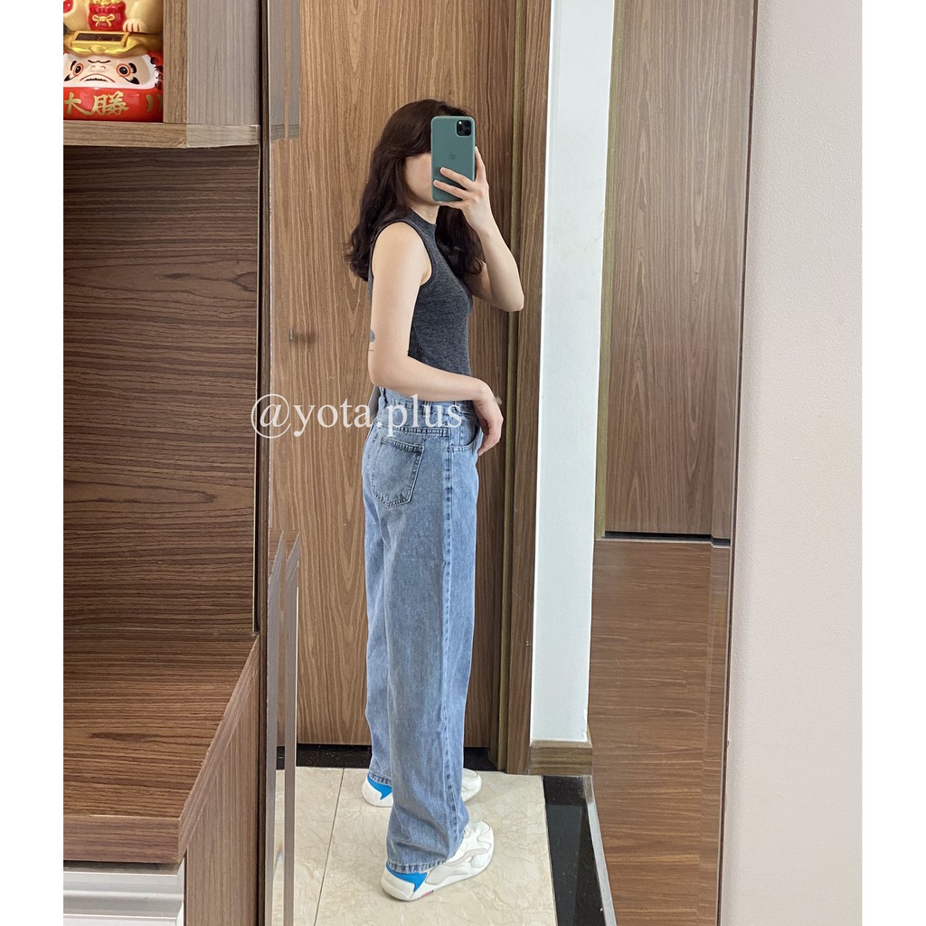 Quần jeans suông - 7237
