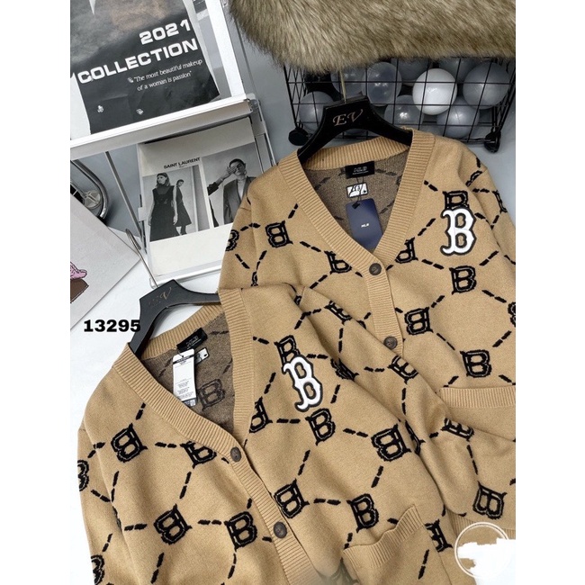 23295	KH23295-Khoác len chữ B 2 túi TH | BigBuy360 - bigbuy360.vn