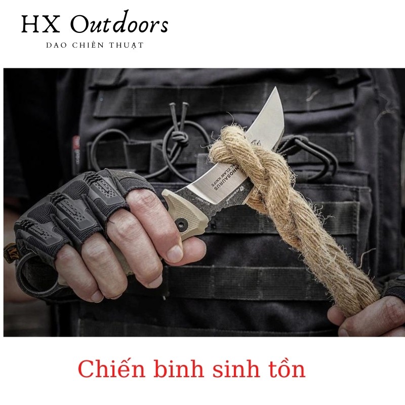 Hx Outdoors Karambit D-205 Dụng cụ sinh tồn đi rừng đi phượt dã ngoại chiến thuật sinh tồn