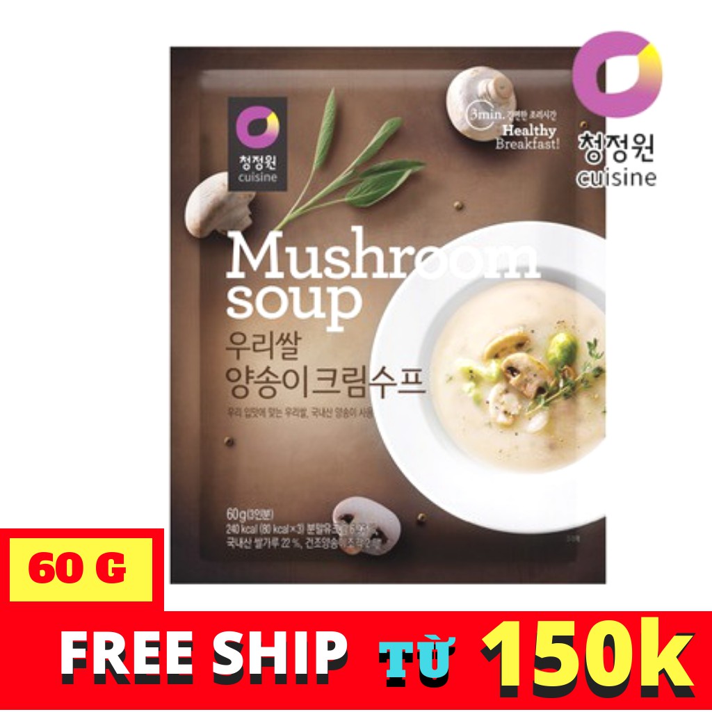 Bột súp Daesang Nấm 60g