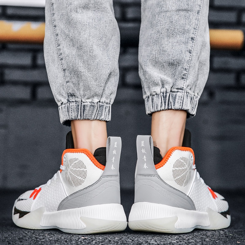 Giày Bóng Rổ Sonic 8 Cổ Cao Thoáng Khí Thấm Hút Tốt Chống Sốc Cao Cấp