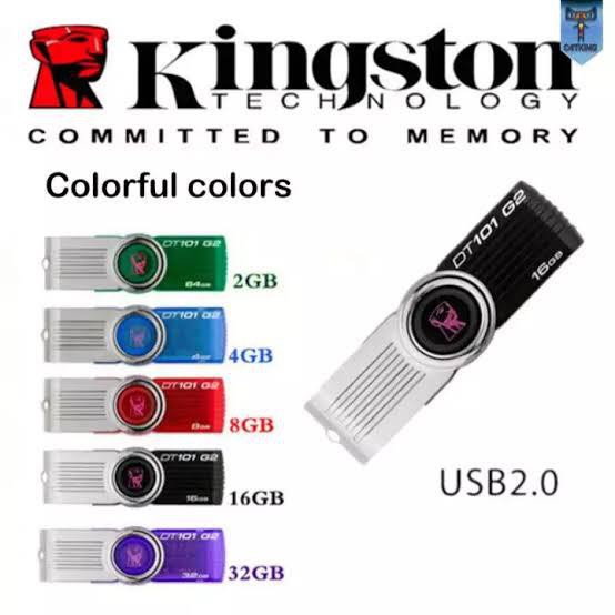 Cáp Dữ Liệu Flashdisk Kingstone 4gb Dt101 G2 Full 4gb