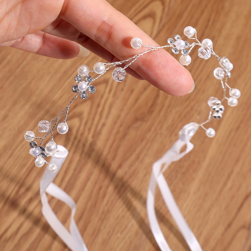 1 Cài Tóc Đính Đá Và Ngọc Trai Giả Thời Trang