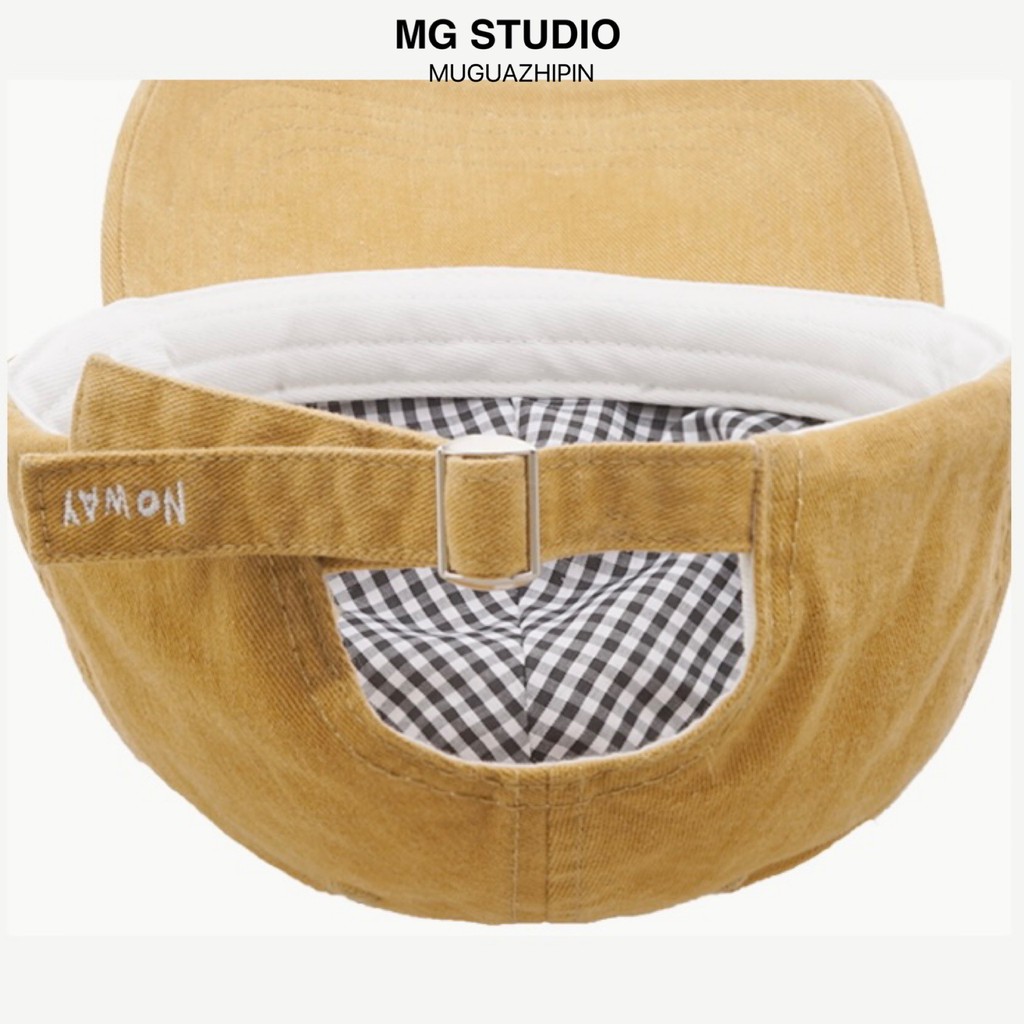 Mũ Bóng Chày Mg Studio Thêu Họa Tiết Ký Tự Đô La Độc Đáo