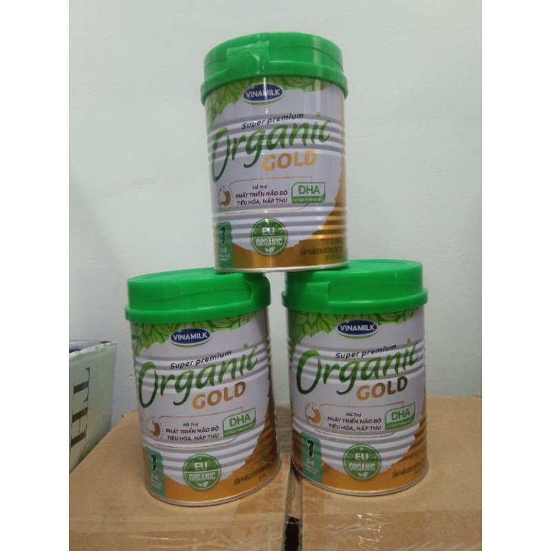 (Date mới+quà to)Sữa công thức Vinamilk Organic Gold 350g-step1