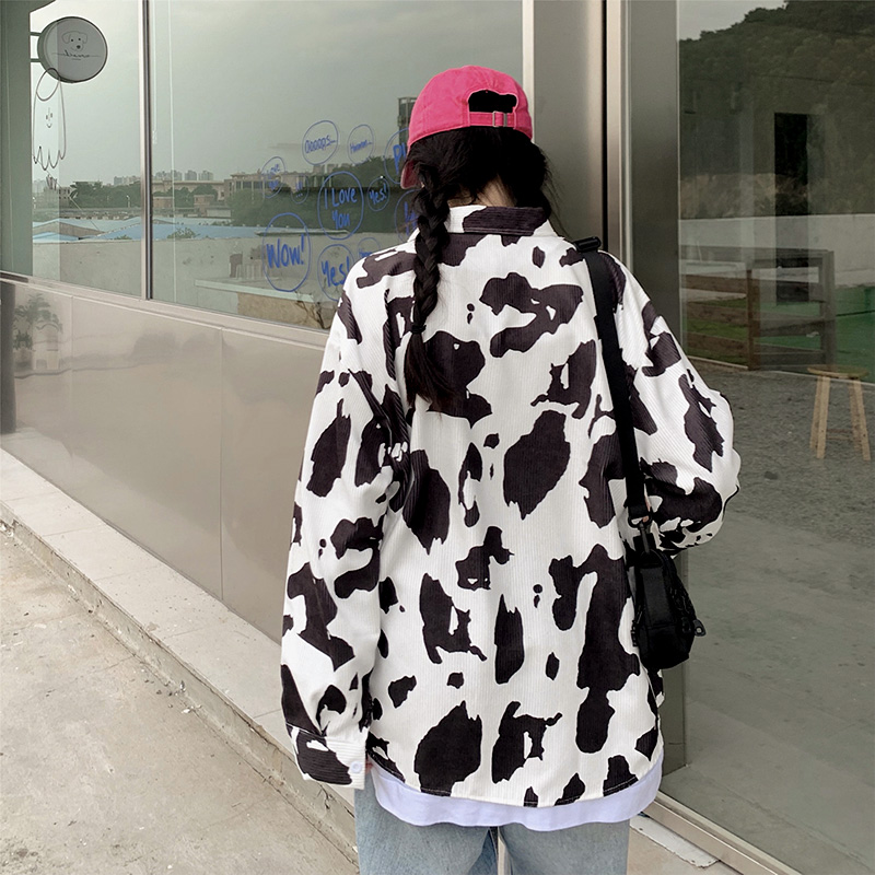 Áo Sơ Mi Tay Dài Cổ Bẻ Dáng Dài Rộng Thời Trang Hàn Quốc Dành Cho Nữ