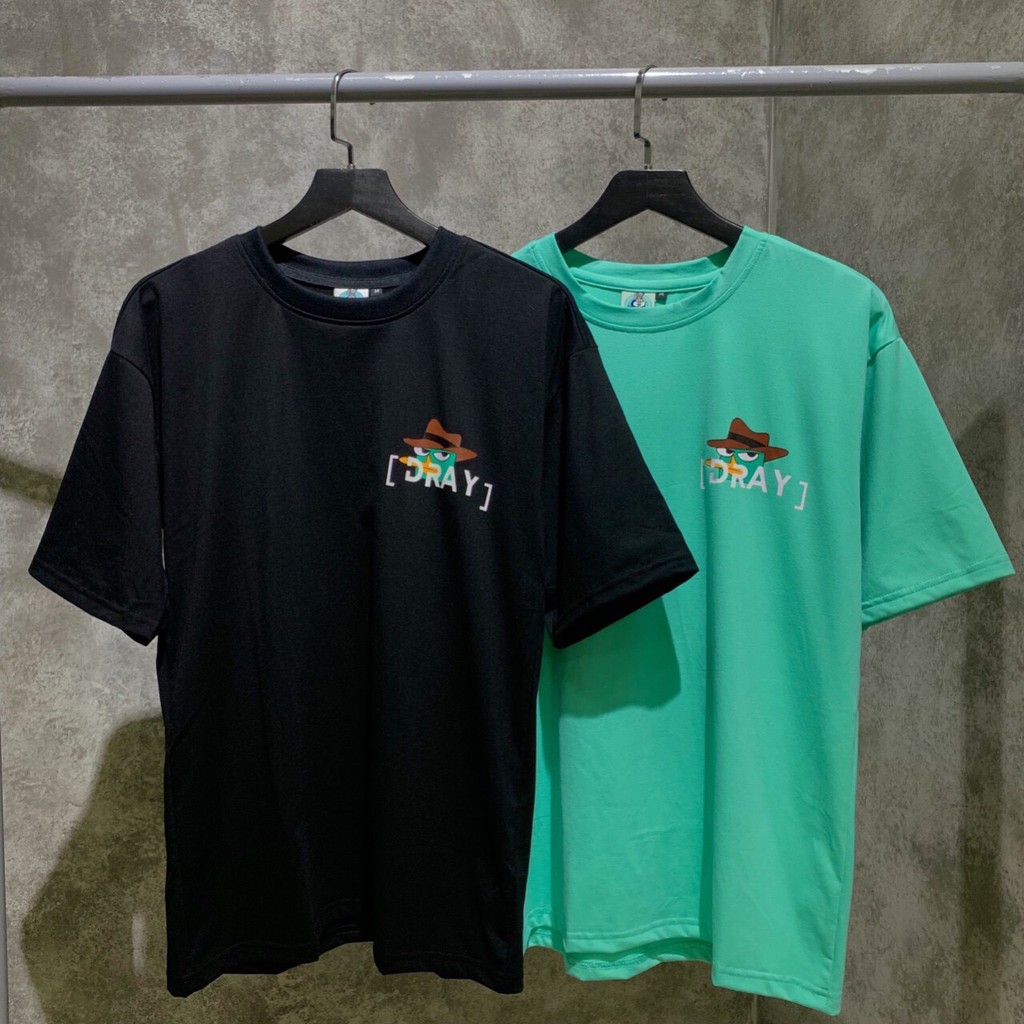 Áo thun unisex form rộng tay lỡ thú mỏ vịt Cax Cax oversize cotton thoáng mát | BigBuy360 - bigbuy360.vn