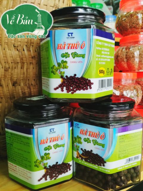 VIÊN HÀ THỦ Ô ĐỎ CAO NGUYÊN ĐÁ HÀ GIANG 500GR