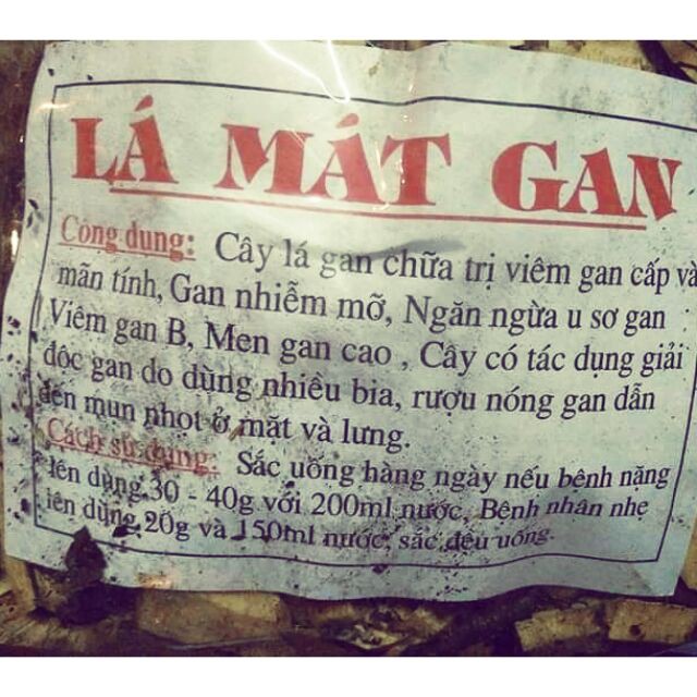 Lá mát gan