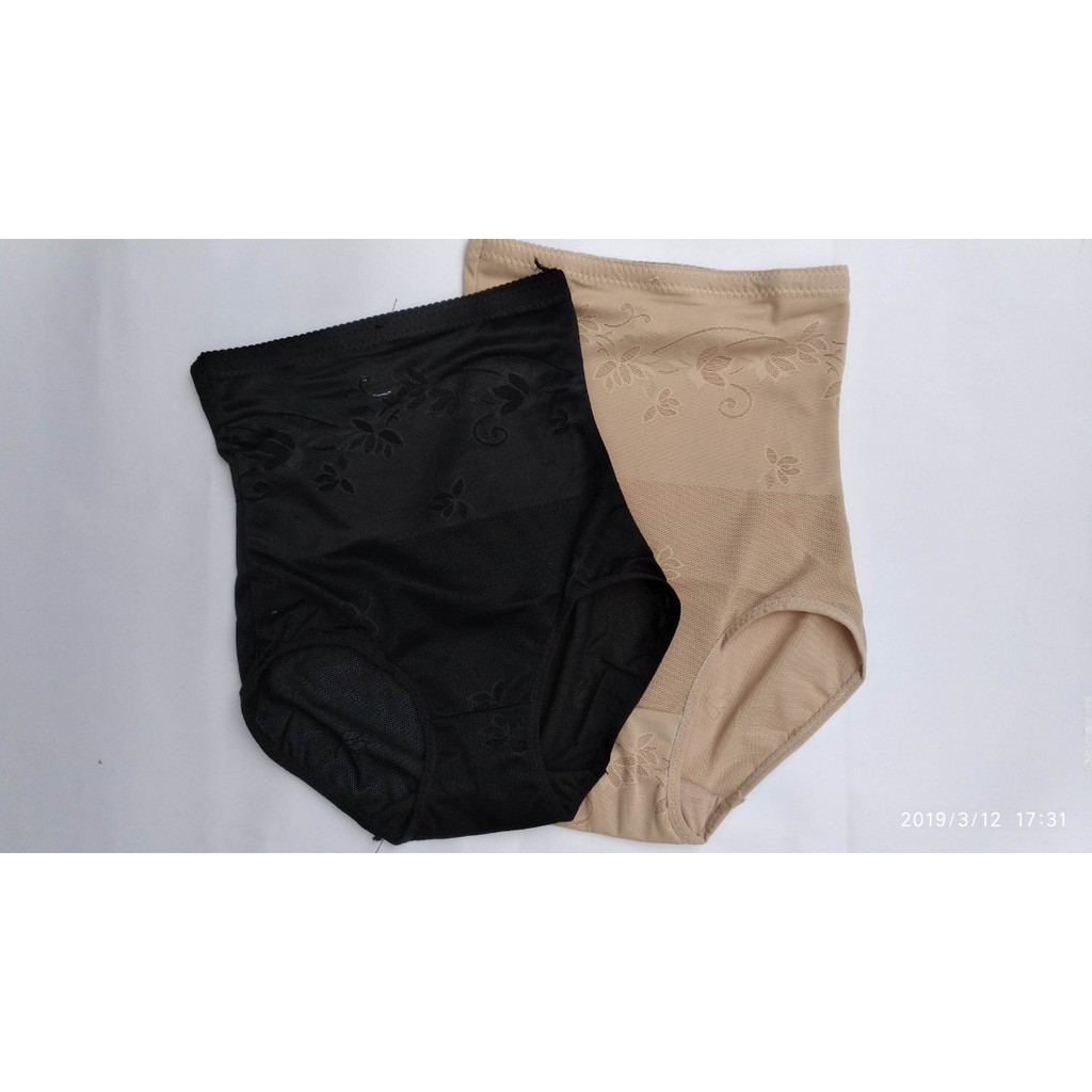 Quần lót nữ cạp cao gen bụng chất cotton lưới nhẹ mát | BigBuy360 - bigbuy360.vn