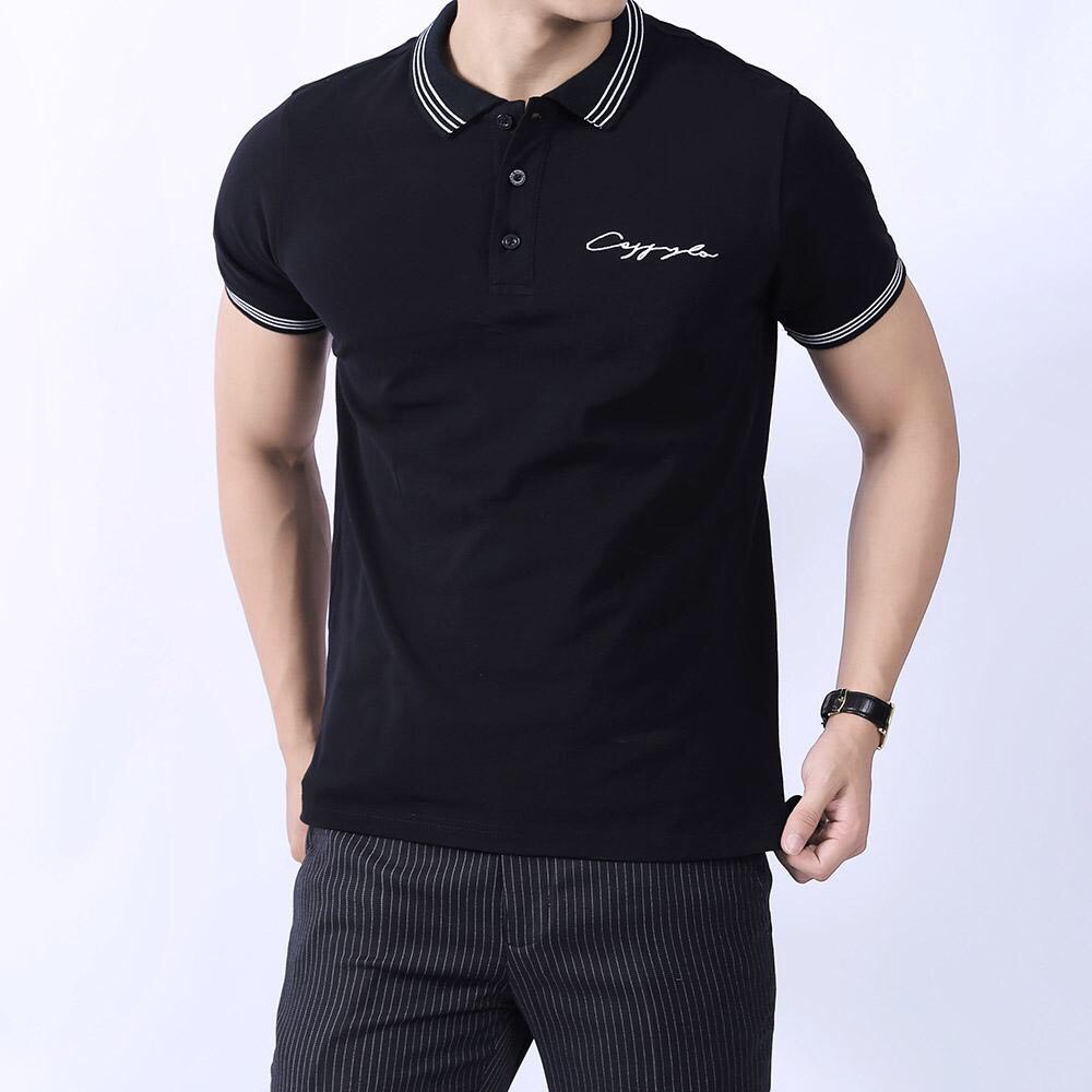 Áo thun polo cotton Ceffylo