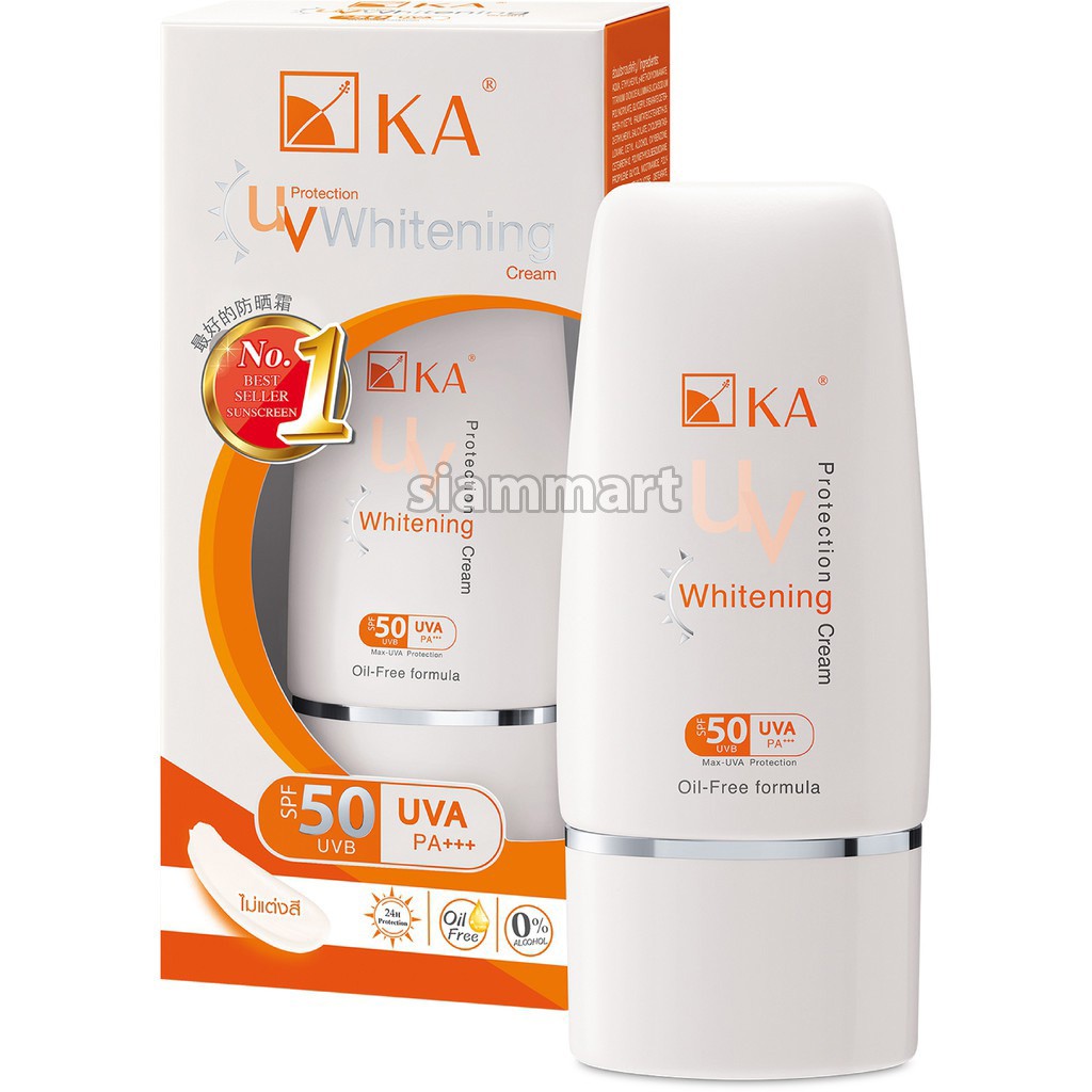 Kem dưỡng da chống nắng KA UV Protection Whitening Cream SPF 50+PA+++  15g