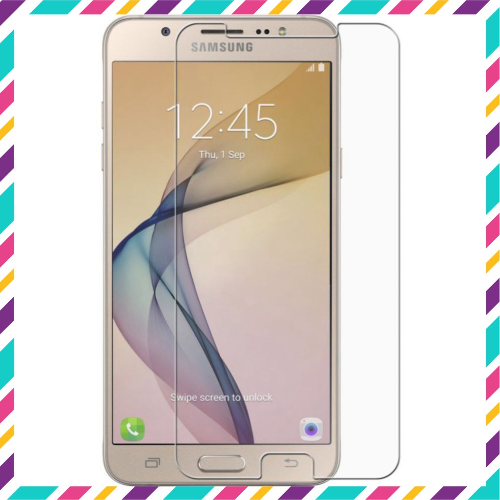 Kính Cường Lực Trong Suốt- 2.5D Samsung J2prime-J3pro-J5(2015)-J5(2016)-J5prime-J7(2015)-J7(2016)-J7prime-J7pro-J7plus.