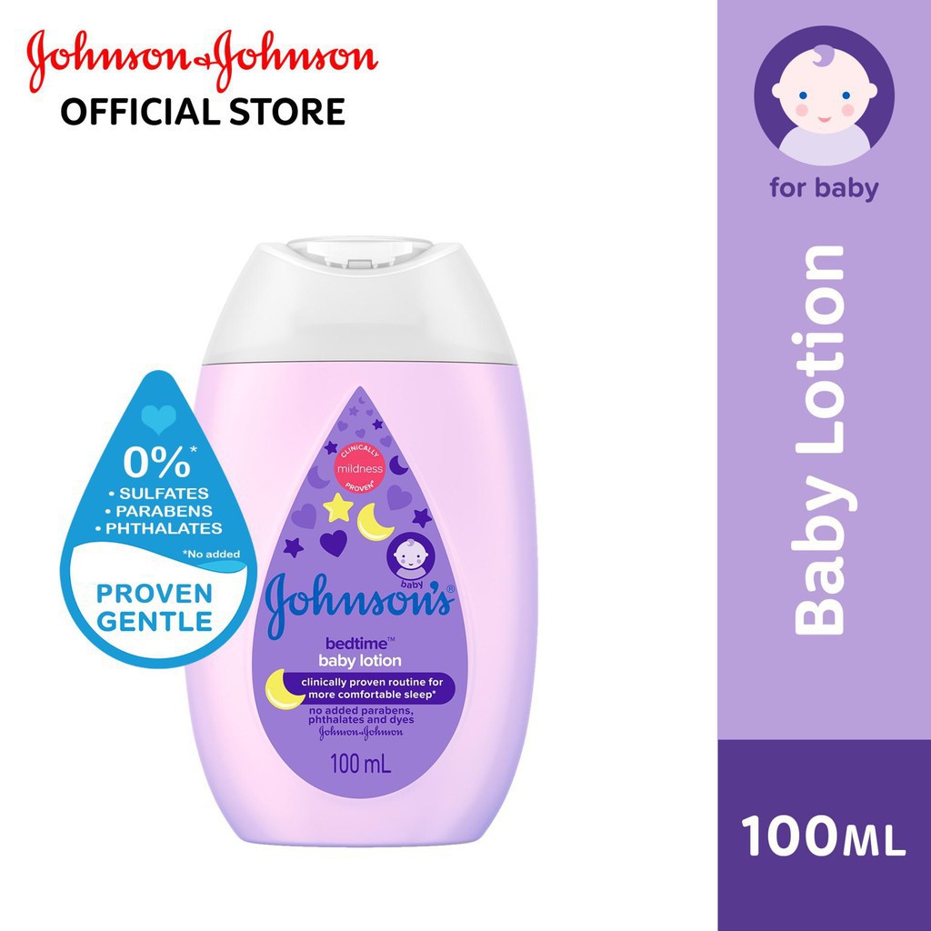 Johnson 's Lotion Dưỡng Ẩm Giường Ngủ Cho Bé