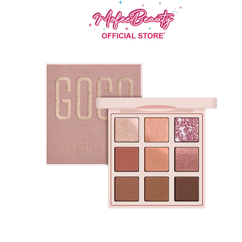 Bảng Phấn Mắt GOGO TALES Chính Hãng 9 Màu - Admiring Velvet Eyeshadow