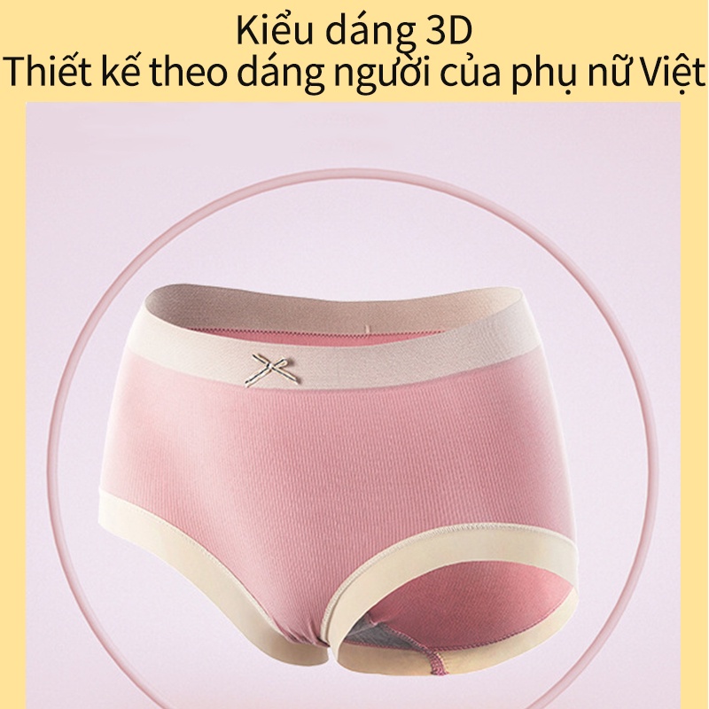 Quần lót nữ cotton nâng hông giữ eo phong cách Nhật Bản thoáng khí HEYPANG Quần tam giác nữ thun nơ dễ thương VN004