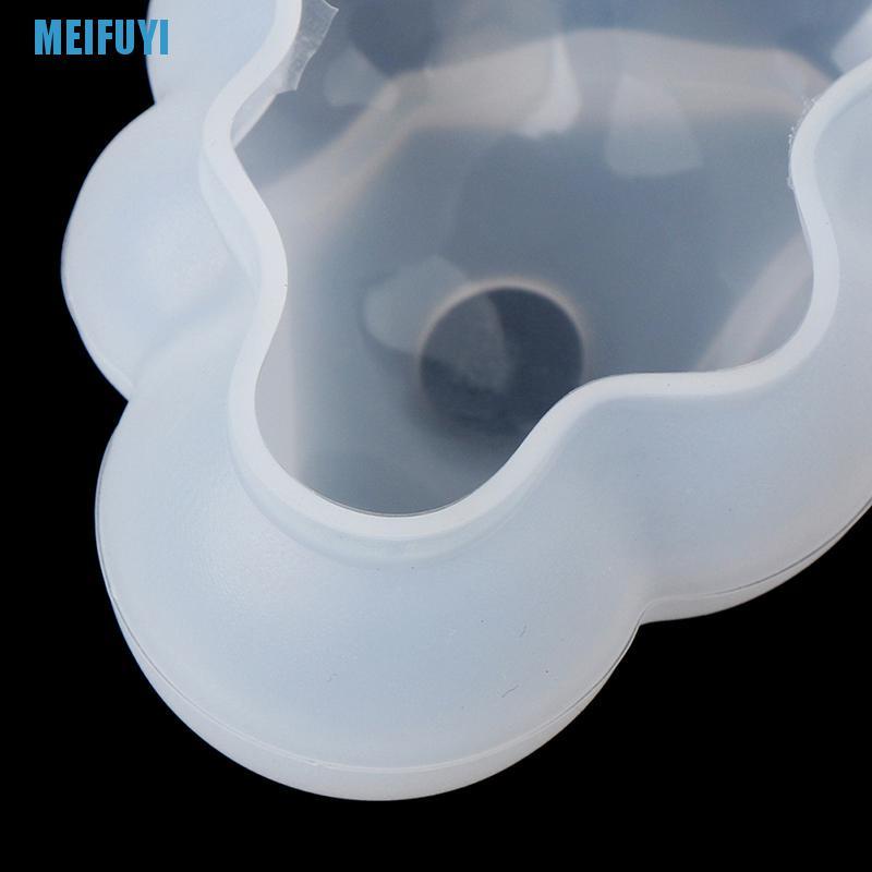 Khuôn silicone tạo hình đám mây 3D chuyên dụng cho làm bánh