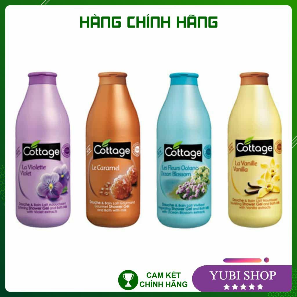 Sữa Tắm Cottage Chính Hãng - Pháp - Sữa Tắm Cottage 750ml  - Hot