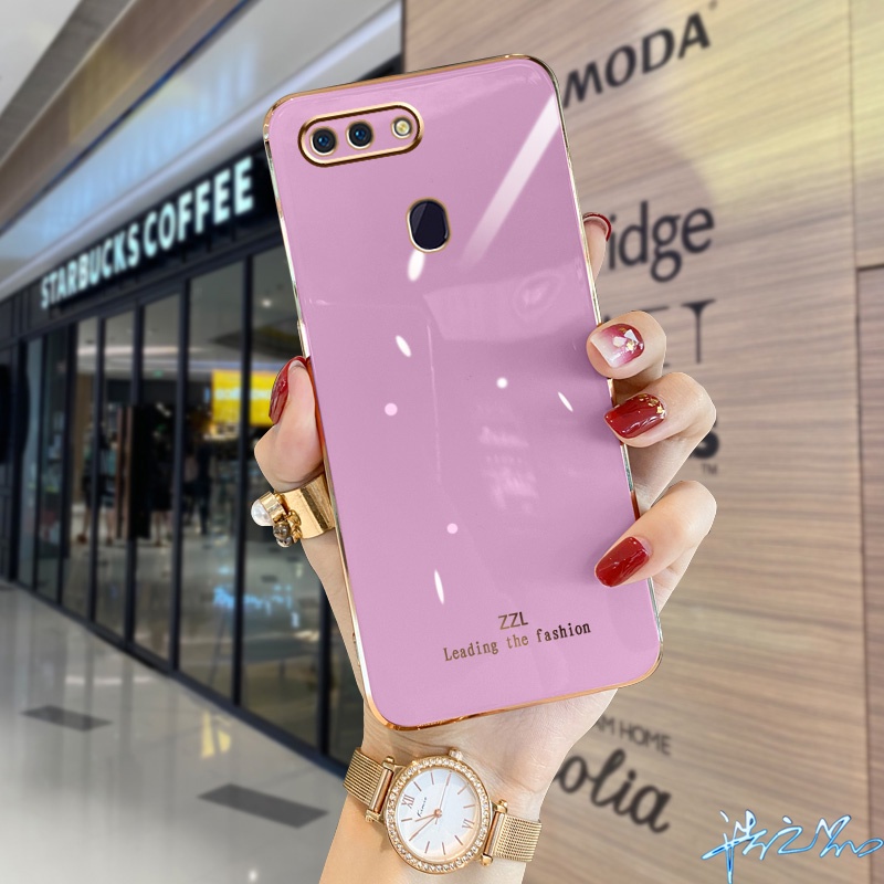 Ốp Điện Thoại Silicon Mềm Kết Cấu Sang Trọng Bảo Vệ Cho OPPO A5S Case A12 Case F9 F9 Pro 2022