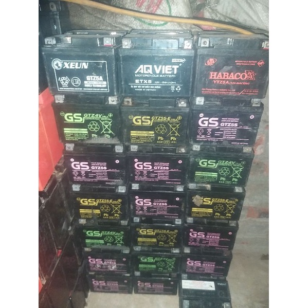 Ắc quy 7a gs cũ