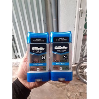Lăn khử mùi gillette endurance cool wave 107g usa mỹ