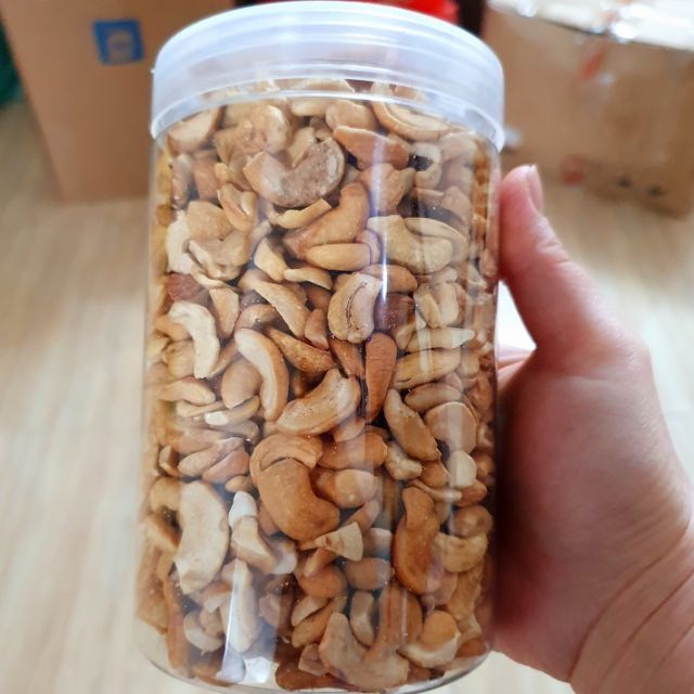 500g Hạt điều sấy nguyên vị sạch vỏ lụa loại ngon