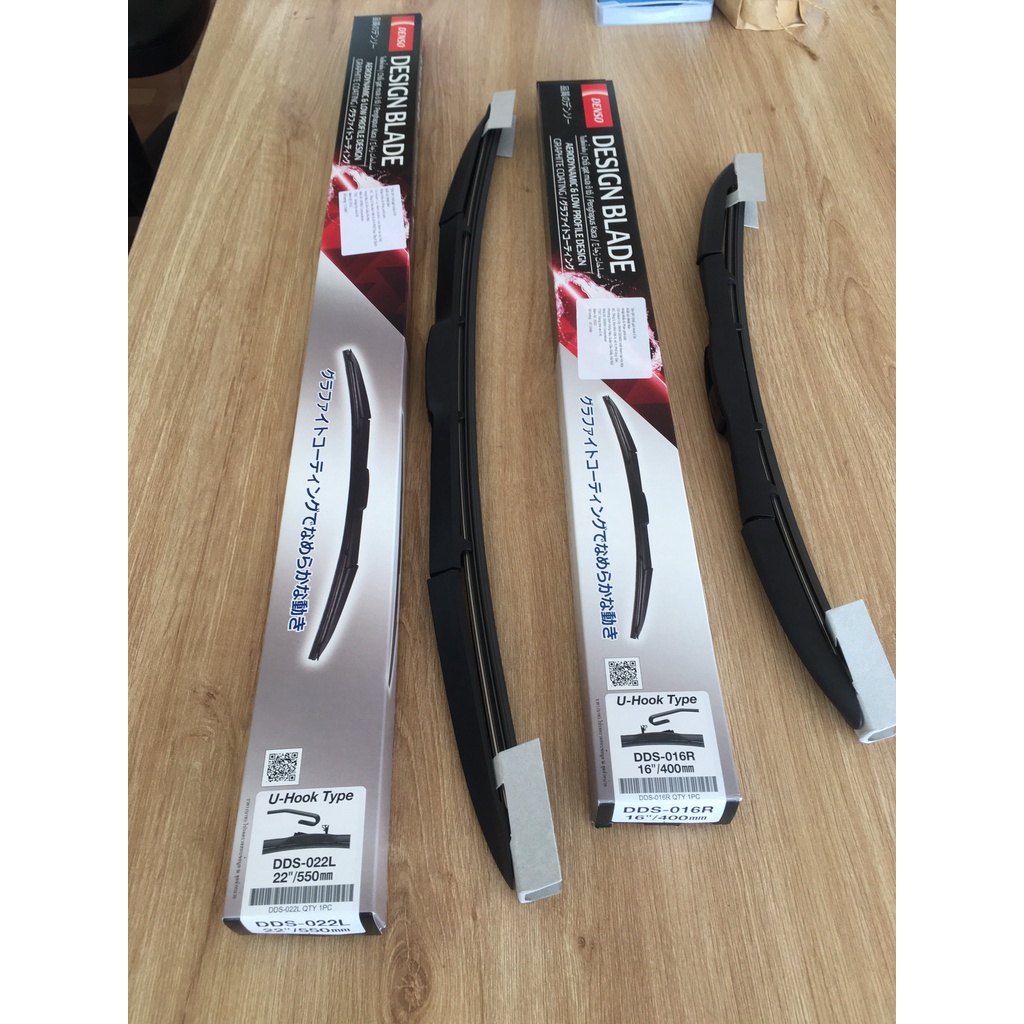 Thanh gạt mưa 3 khúc AERODYNAMIC Denso cao cấp