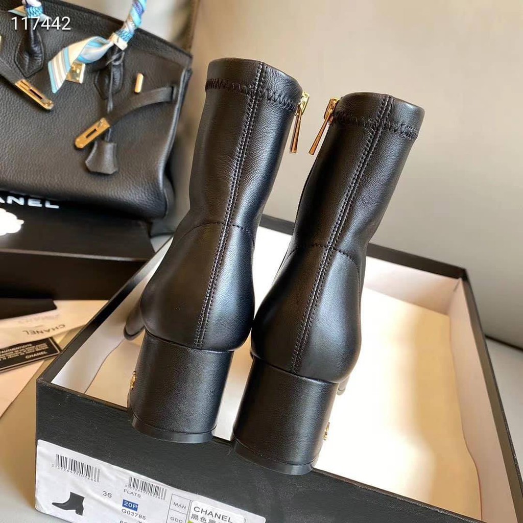 Bốt da nữa công sở siêu hot hàng quảng châu