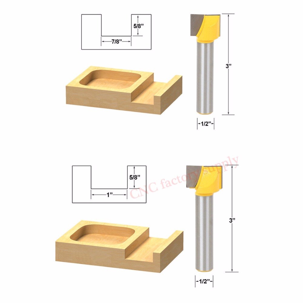 Mũi Khoan Lỗ Hình Vuông 6mm / 12.7mm Chuyên Dụng Cho Thợ Mộc