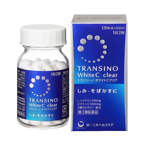 VIÊN UỐNG TRẮNG DA TRANSINO WHITE C 120 VIÊN