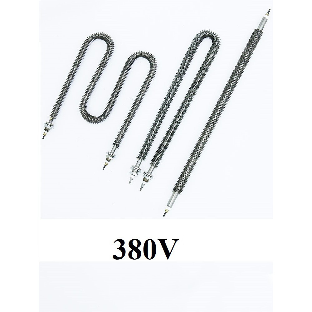 380V - 40cm Thanh nhiệt U sấy điện trở sấy khô không khí gia nhiệt cánh tản đốt nóng