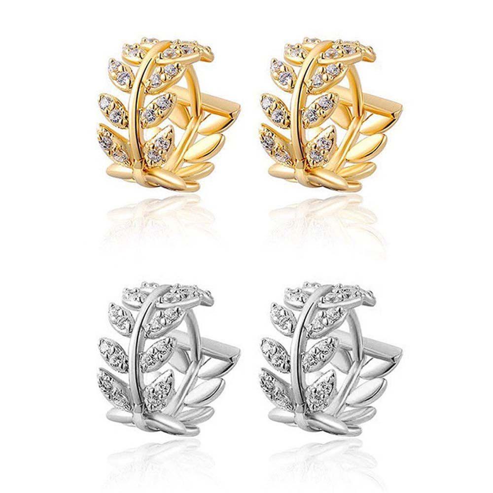 Bông Tai Tròn Thời Trang Mùa Thu|Vỏ Bọc Hộp Sạc Tai Nghe Airpods Hình Chiếc Lá Xinh Xắn