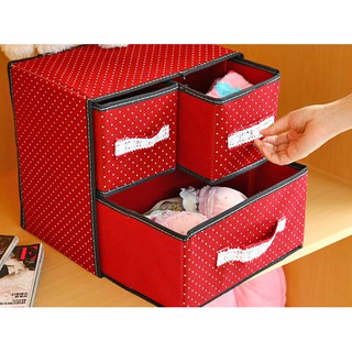 Tủ vải 2 tầng 3 ngăn - Tủ vải 2 tầng 3 ngăn
