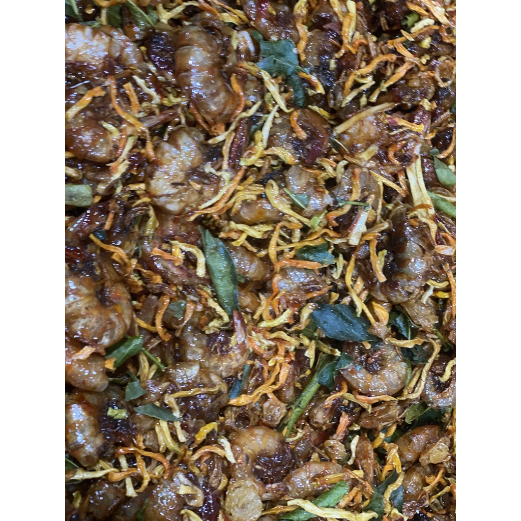 Gỏi Tôm Rau Củ ( ăn liền ) là món ăn ngon của Shop Đặc Sản Biển Phan Thiết NGỌC DŨNG; Hộp 200 gram. HSD 12 tháng