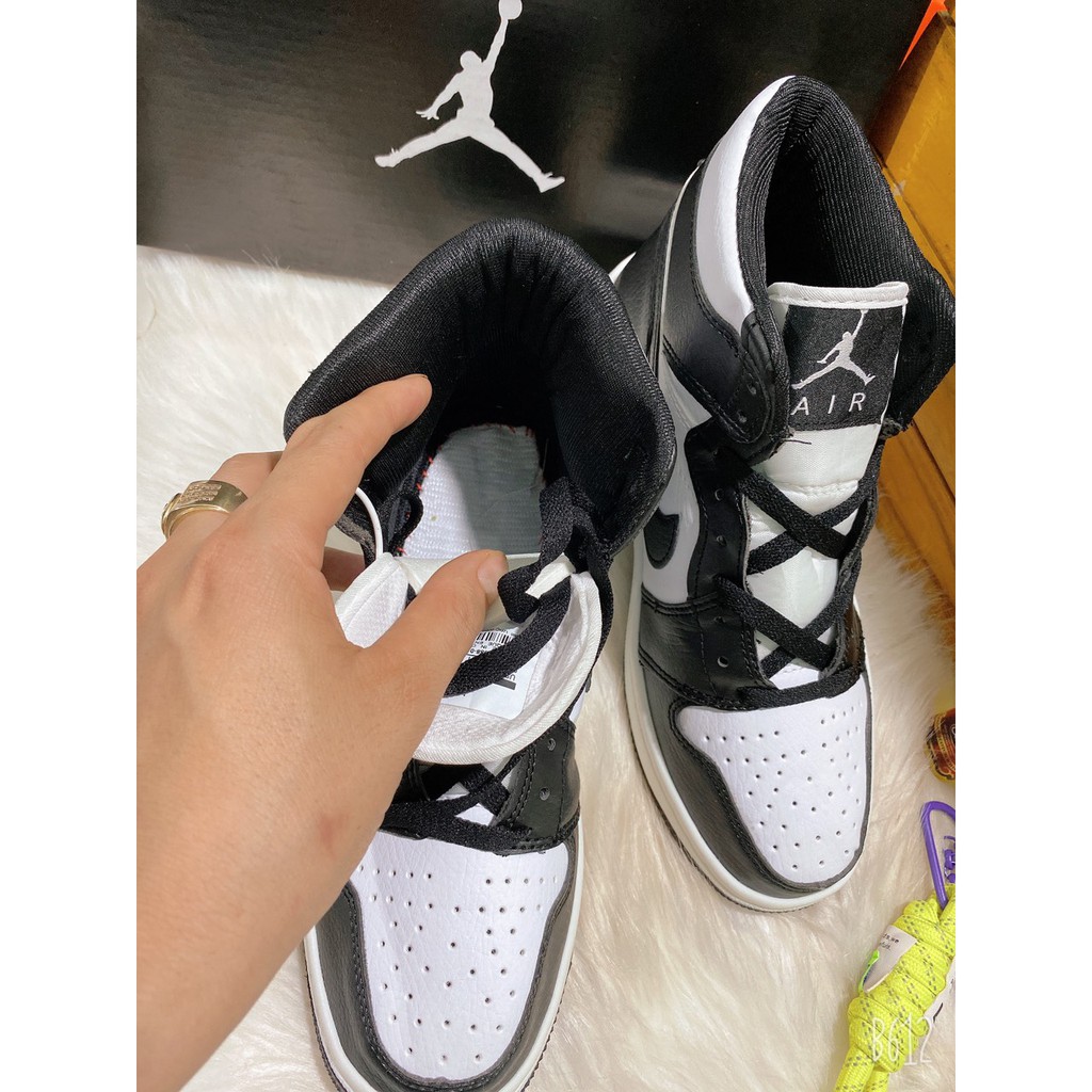 [SALE SỐC] Giày Jodan panda 1 cao cổ Đen Trắng hàng hot trend full box bill | BigBuy360 - bigbuy360.vn