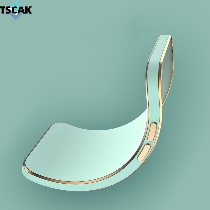 Ốp Điện Thoại Silicon Mềm Màu Trơn Mạ 6D Sang Trọng Cho OPPO Reno 7 Pro Reno7 Z Reno6 Z Reno5 Z Reno4 Z