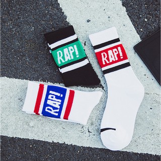 Vớ cổ trung chữ RAP