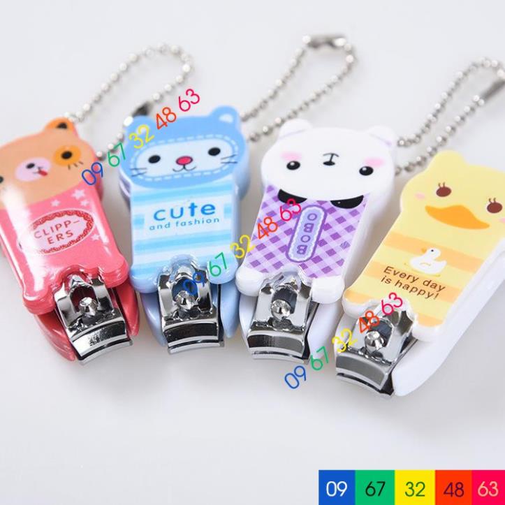 Bấm Móng Tay Hình Thú Có Móc Treo Ngộ Nghĩnh Dễ Thương