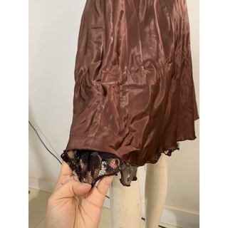 ĐẦM DÂY LỤA PHỐI REN THAnh LÝ SIZE M