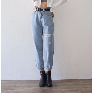 QUẦN JEANS RÁCH ĐÙI