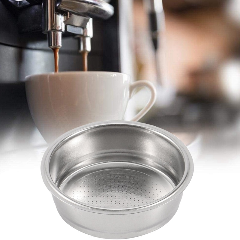 Cốc lọc bằng thép không gỉ 51mm tiện lợi dành cho máy pha cà phê