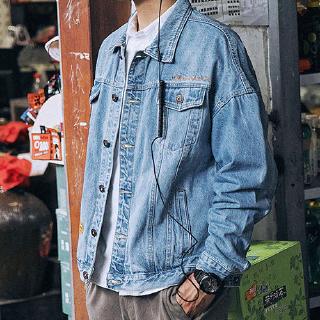 Áo Khoác jeans Thời Trang Dành Cho Nam